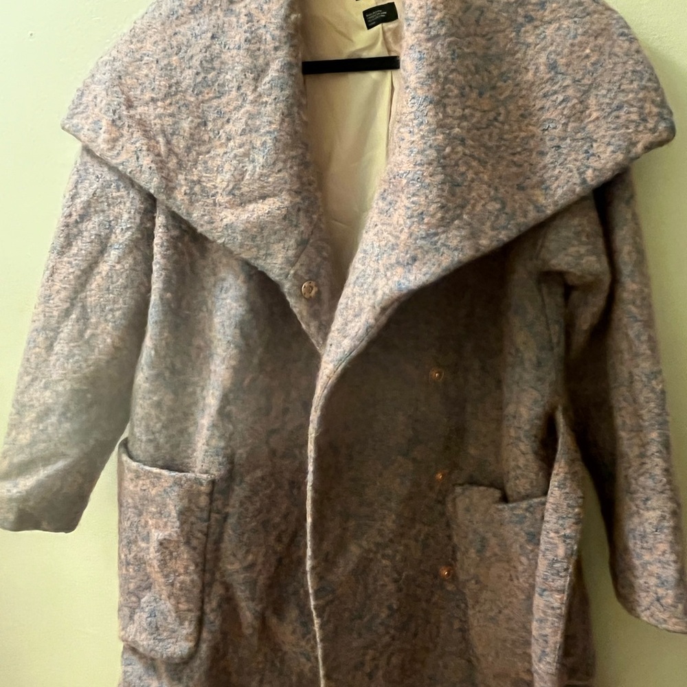 Armani Exchange Soft Pink Teddy Jacket
